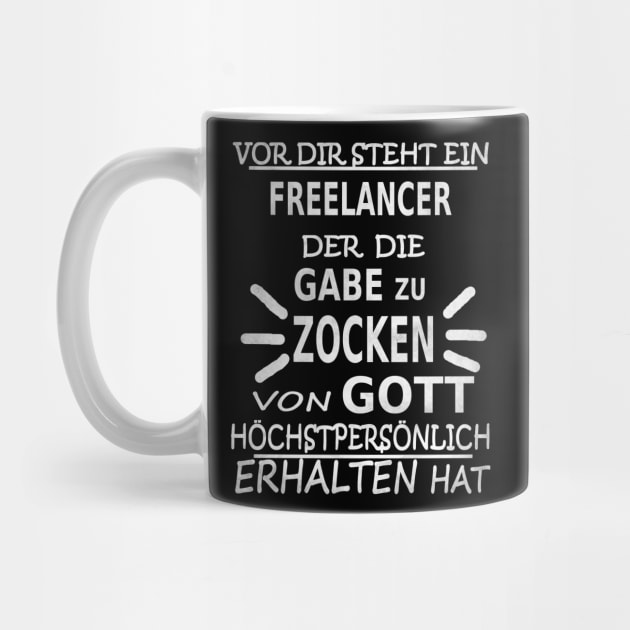 freelancer internet arbeit job geschenkidee spruch by FindYourFavouriteDesign